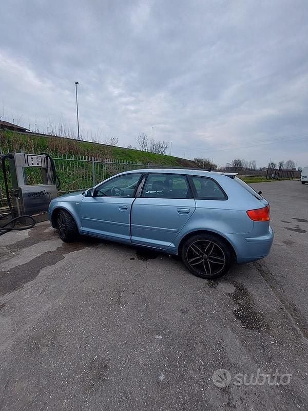 Usata Audi A3 2007 Blu Utilitaria