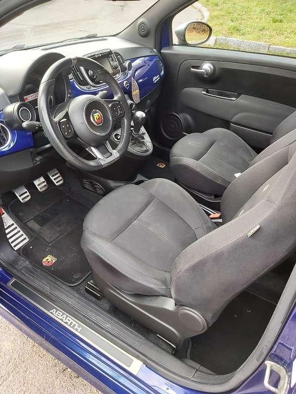 Usata Abarth 595 144 CV (105 kW) 2019 Blu/azzurro Utilitaria