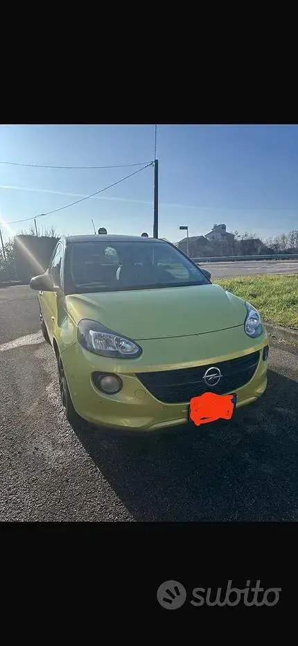 Usata Opel Adam Jam 69 CV (50 kW) 2013 Verde Utilitaria