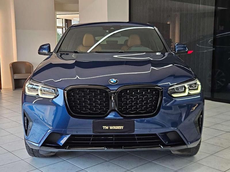 Usata BMW X4 190 CV (139 kW) 2021 Blu/azzurro SUV