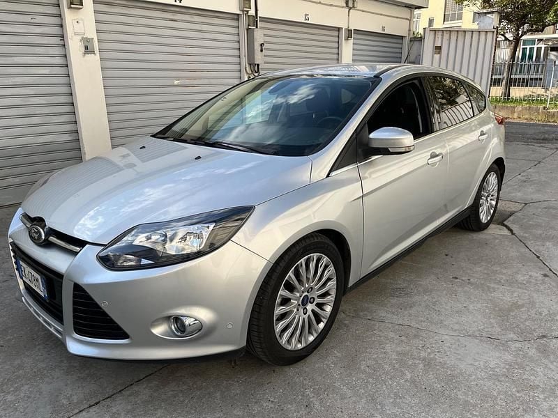 Usata Ford Focus Titanium 150 CV (110 kW) 2012 Argento Berlina