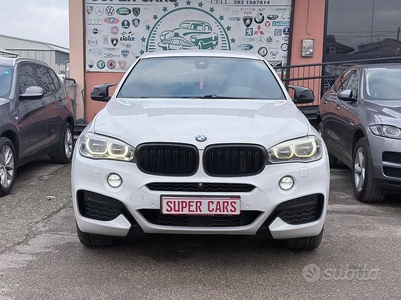 Usata BMW X6 M Sport 313 CV (230 kW) 2016 Bianco SUV