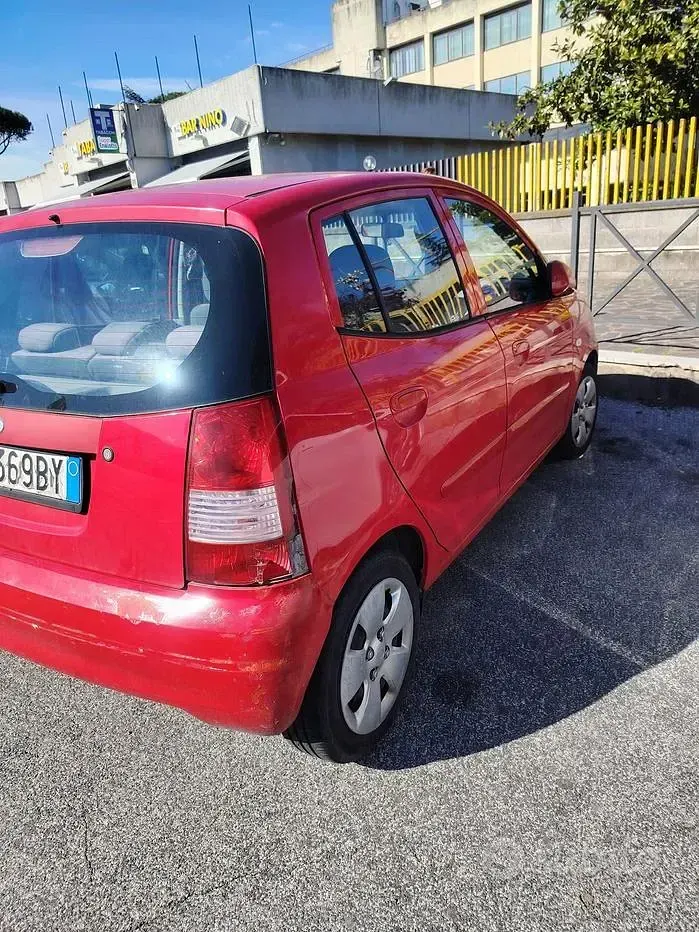 Usata Kia Picanto 65 CV (47 kW) 2007 Rosso Utilitaria