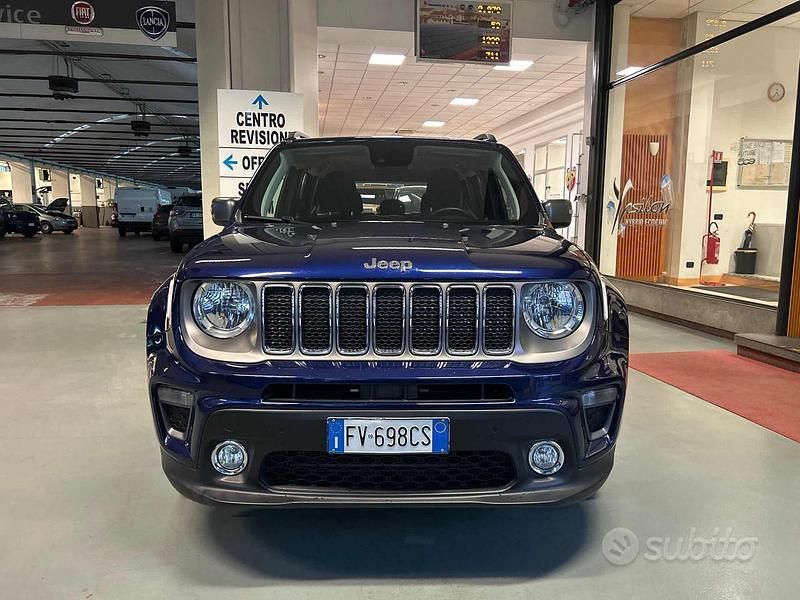 Usata Jeep Renegade Limited 150 CV (110 kW) 2019 Blu SUV