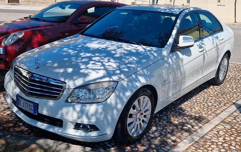 Usata Mercedes C200 2007 Bianco Berlina