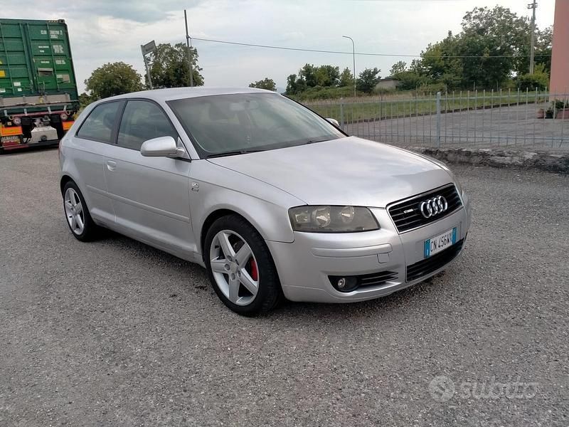 Usata Audi A3 S-Line 140 CV (102 kW) 2004 Grigio Berlina