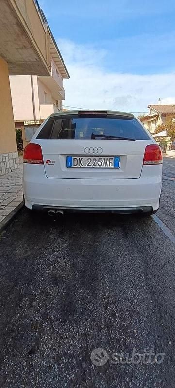 Usata Audi S3 265 CV (194 kW) 2008 Bianco Utilitaria
