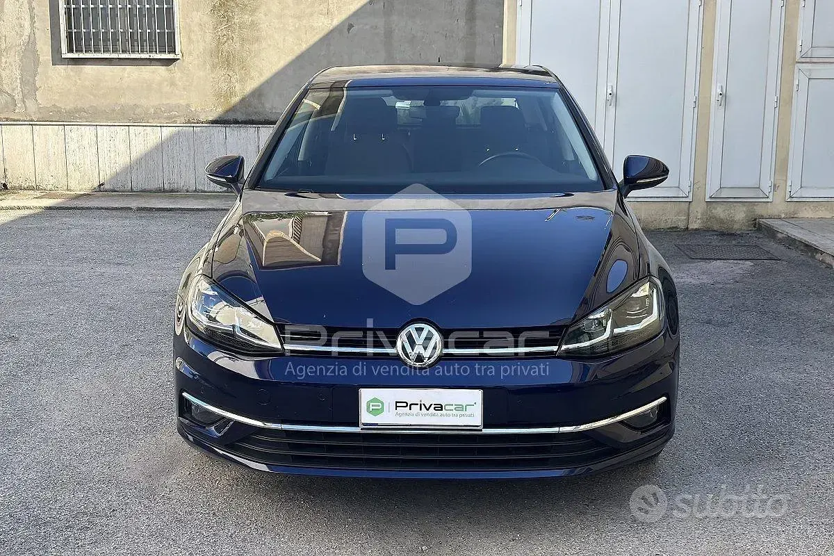 Usata VW Golf VII Business 115 CV (84 kW) 2020 Bluazzurro Utilitaria