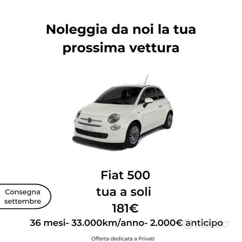 Usata Fiat 500C 70 CV (51 kW) 2024 Bianco Cabrio