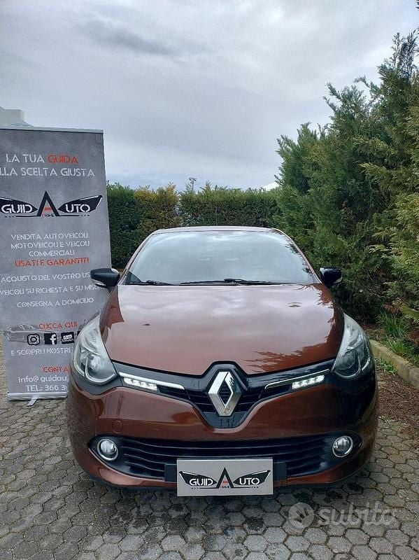 Usata Renault Clio IV Dynamique 90 CV (66 kW) 2013 Marrone Berlina
