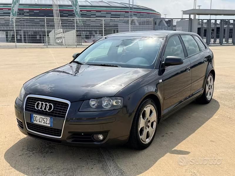 Usata Audi A3 Ambition 116 CV (85 kW) 2007 Nero Utilitaria
