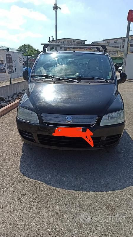 Usata Fiat Multipla Emotion 103 CV (75 kW) 2007 Nero Monovolume