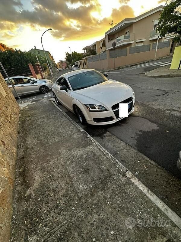 Usata Audi TT S-Line 200 CV (147 kW) 2008 Bianco Coupé