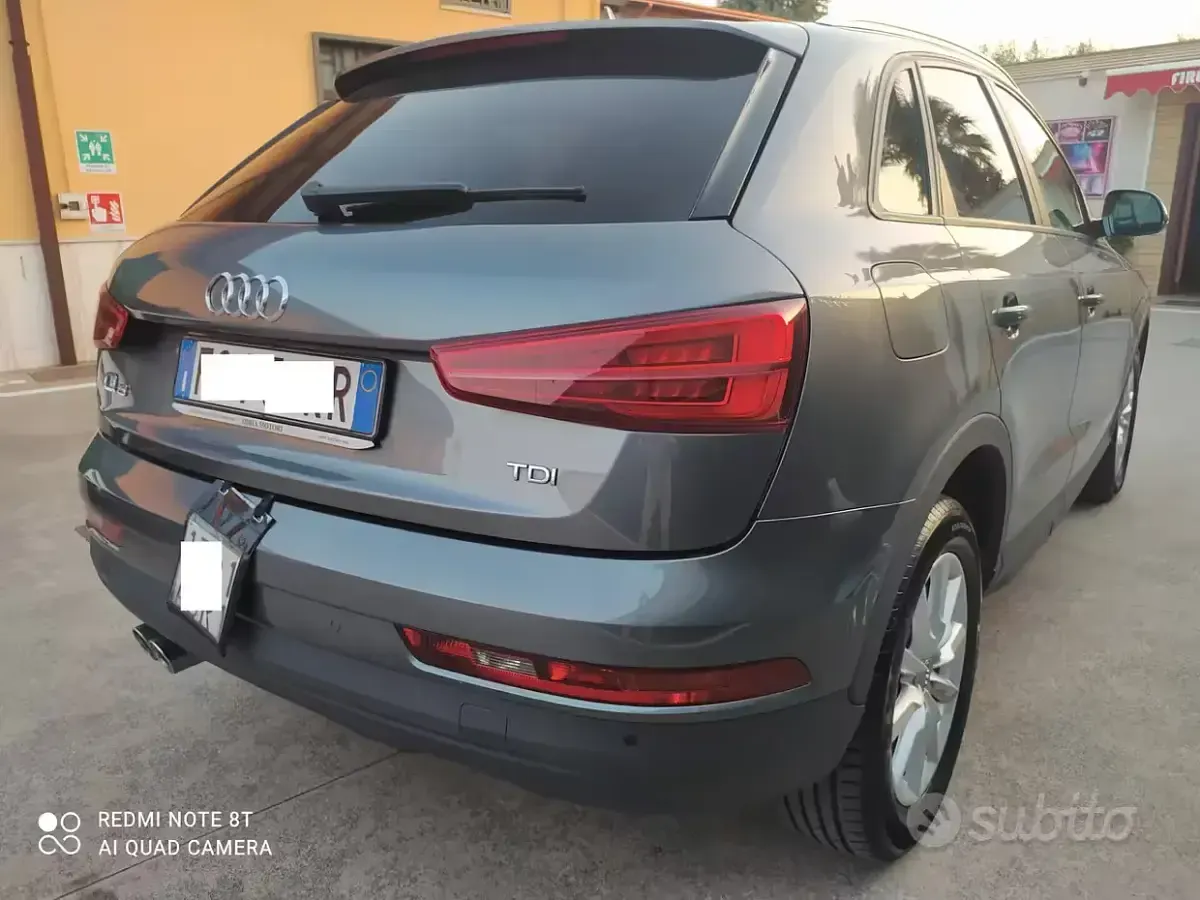 Usata Audi Q3 150 CV (110 kW) 2017 Grigio SUV