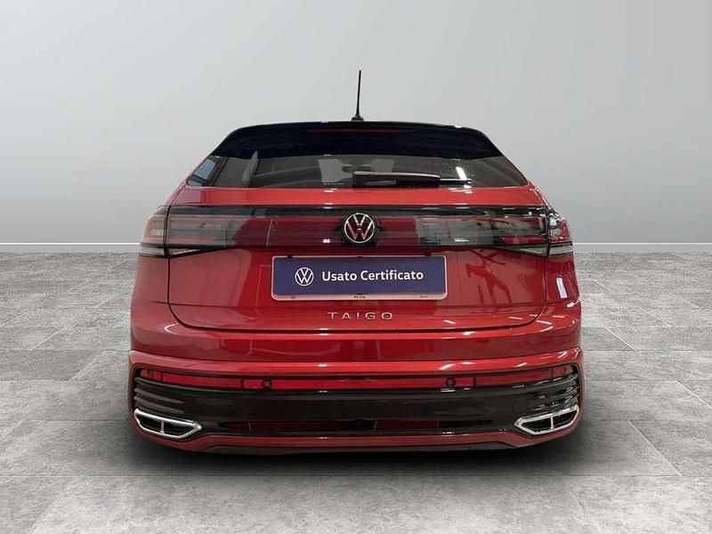 Usata VW Taigo R-line 110 CV (80 kW) 2022 Rosso SUV