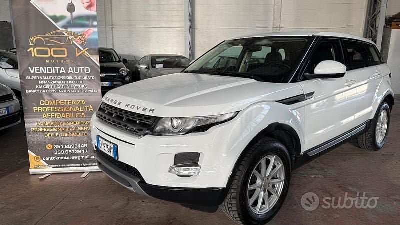 Usata Land Rover Range Rover evoque Prestige 149 CV (109 kW) 2014 Bianco SUV
