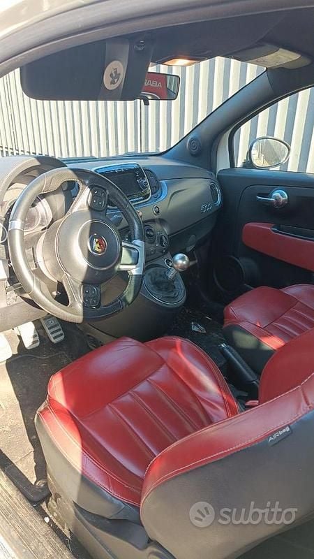 Usata Abarth 500 Turismo 135 CV (99 kW) 2019 Bianco Utilitaria