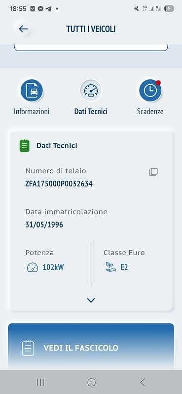 Usata Fiat Coupé 190 CV (139 kW) 1995 Coupé