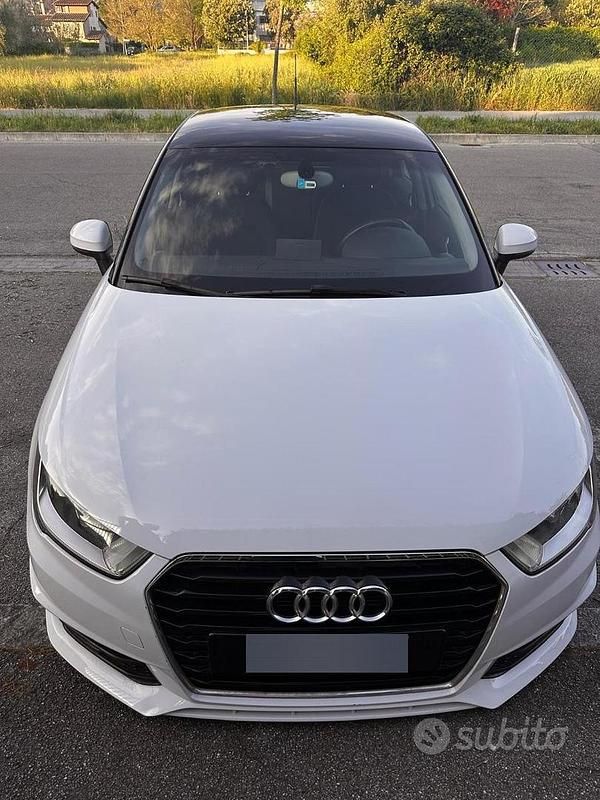 Usata Audi A1 S-Line 90 CV (66 kW) 2016 Bianco Utilitaria