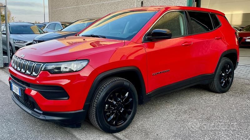 Usata Jeep Compass 131 CV (96 kW) 2022 Rosso SUV