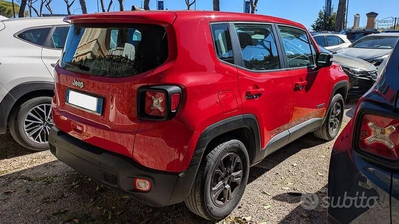 Usata Jeep Renegade Longitude 131 CV (96 kW) 2023 Rosso SUV