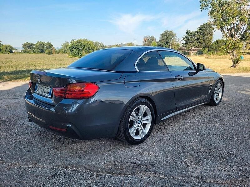 Usata BMW 420 M Sport 190 CV (139 kW) 2016 Grigio Cabrio