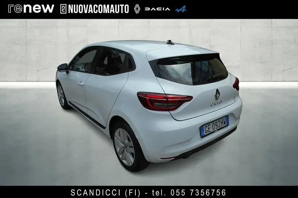 Usata Renault Clio V SE 67 CV (49 kW) 2021 Bianco Berlina