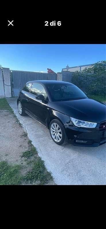 Usata Audi A1 Ambiente 90 CV (66 kW) 2015 Nero Utilitaria
