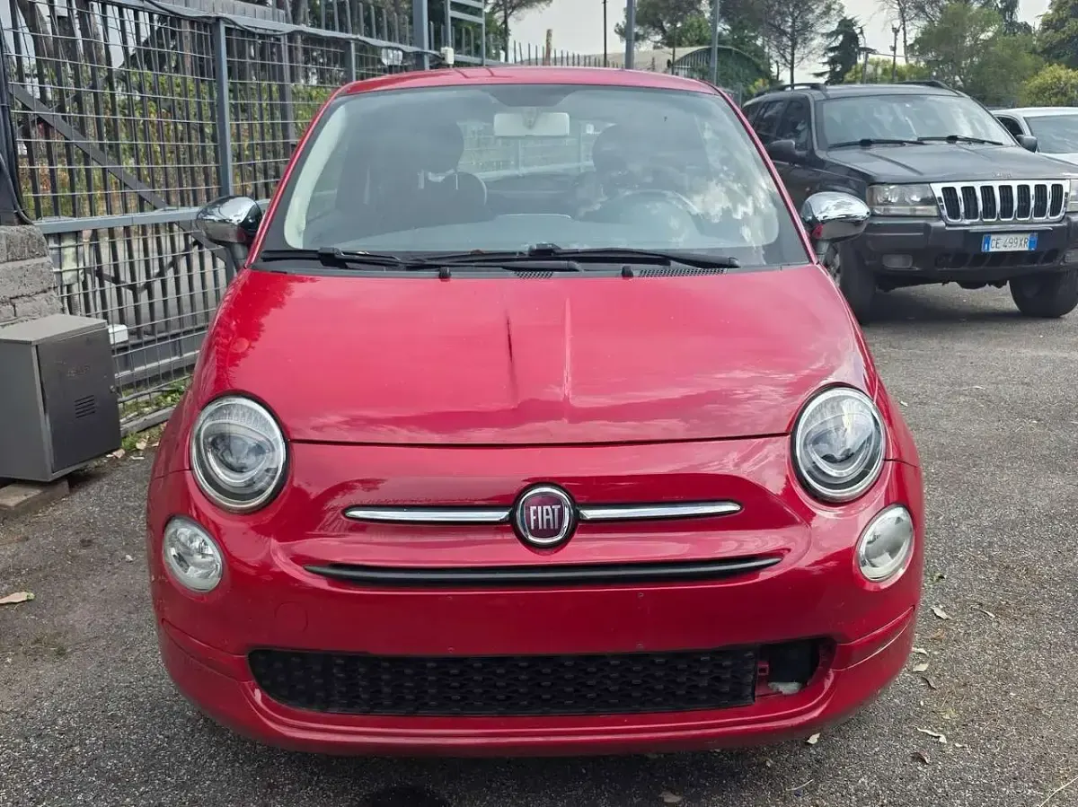 Usata Fiat 500 Lounge 69 CV (50 kW) 2017 Rosso Utilitaria