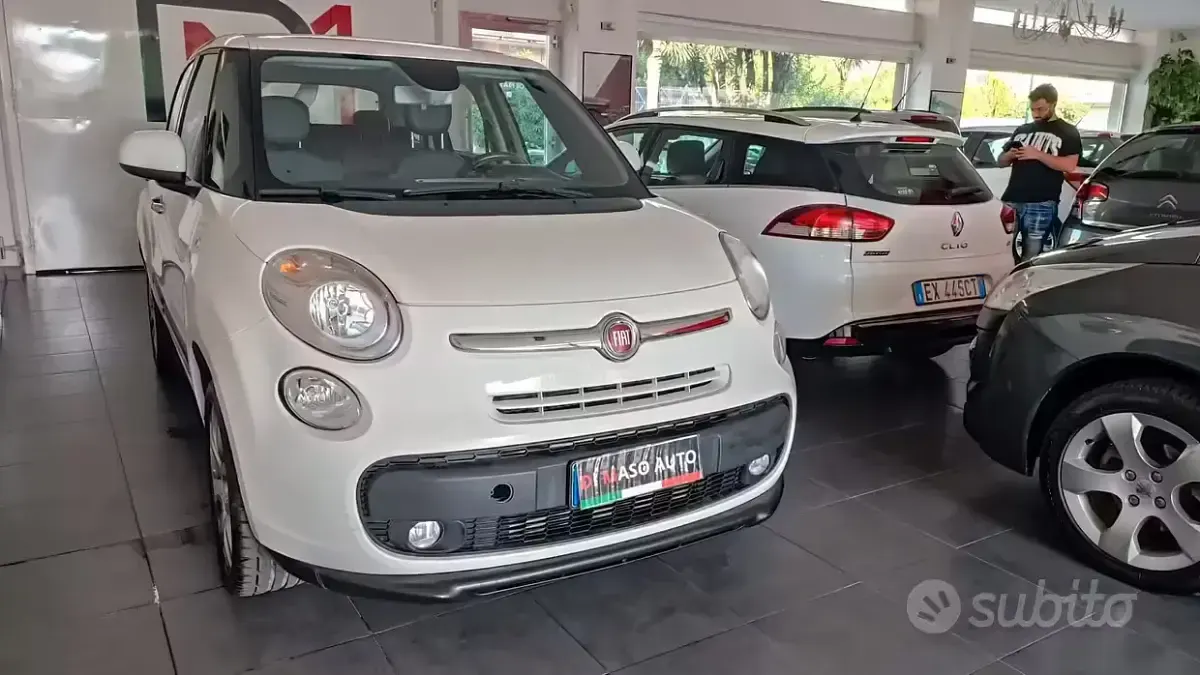 Usata Fiat 500L Pop Star 80 CV (58 kW) 2015 Bianco Monovolume