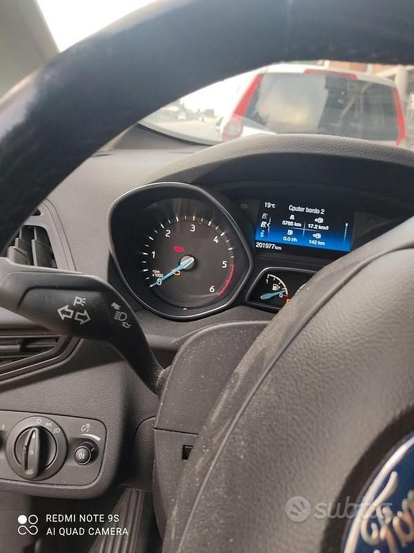 Usata Ford C-MAX 105 CV (77 kW) 2018 Bianco Monovolume