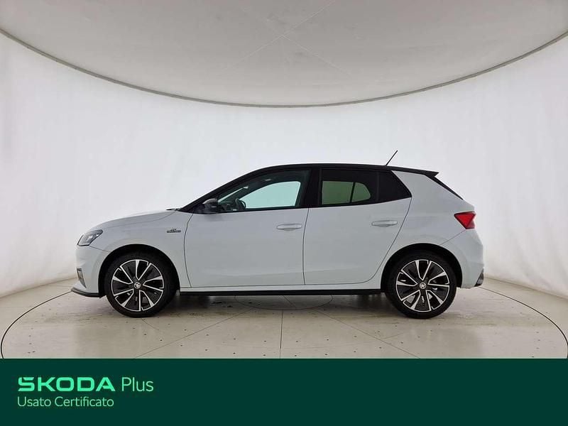 Usata Skoda Fabia Monte Carlo 80 CV (58 kW) 2022 Bianco tetto nero Utilitaria