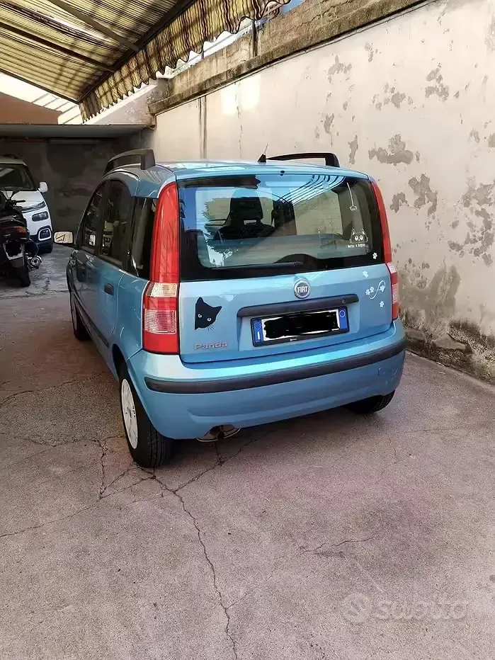 Usata Fiat Panda 54 CV (39 kW) 2005 Bluazzurro Utilitaria