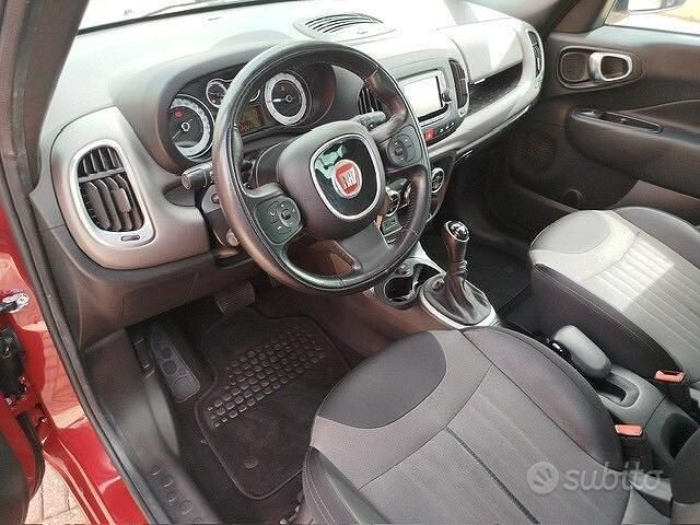 Usata Fiat 500L Living 95 CV (69 kW) 2016 Rosso Monovolume