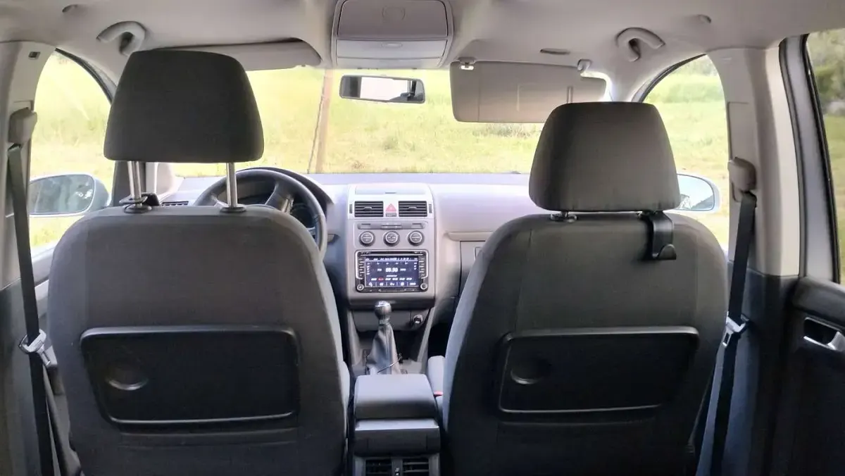 Usata VW Touran Highline 109 CV (80 kW) 2008 Argento Monovolume