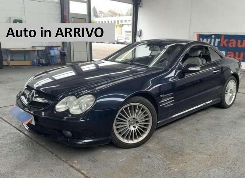 Usata Mercedes SL55 AMG AMG 500 CV (367 kW) 2003 Blu/azzurro Cabrio