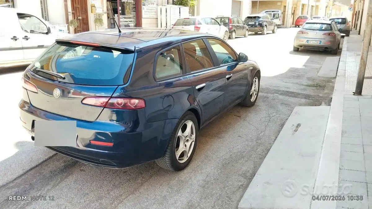Usata Alfa Romeo 159 150 CV (110 kW) 2007 Bluazzurro Station wagon