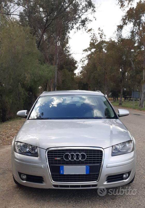 Usata Audi A3 140 CV (102 kW) 2007 Grigio Berlina