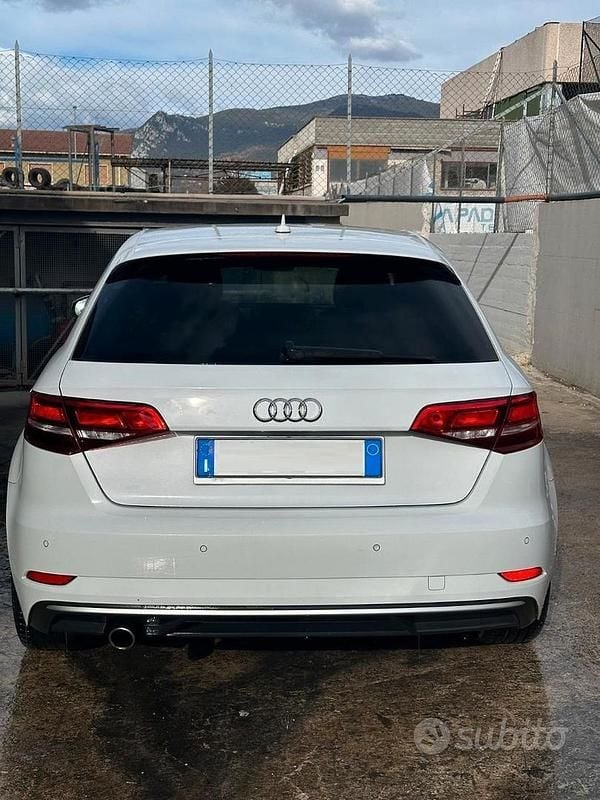 Usata Audi A3 2017 Bianco Berlina