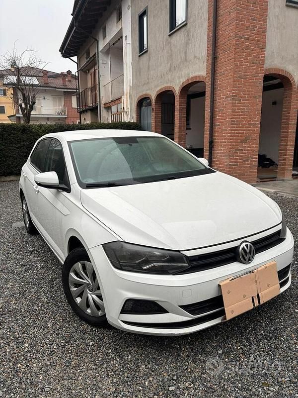 Usata VW Polo 80 CV (58 kW) 2018 Bianco Utilitaria