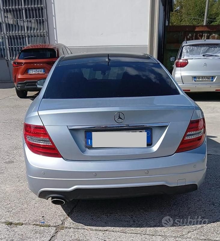 Grigio Usata 2014 Mercedes C220 Avantgarde Coupé | 11.000 € (Super prezzo) - Immagine 1/4