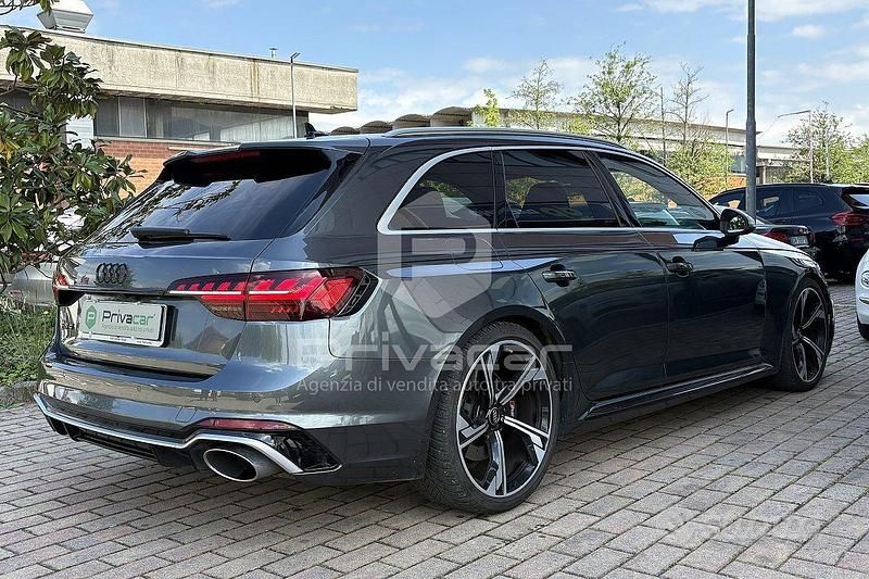 Usata Audi RS4 Comfort 450 CV (330 kW) 2021 Grigio Station wagon