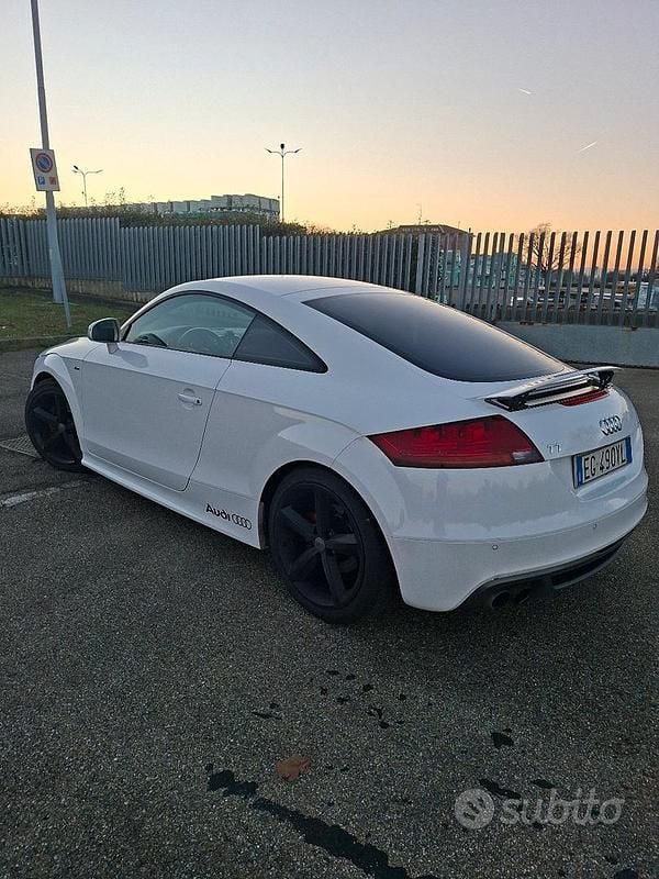Usata Audi TT S-Line 170 CV (125 kW) 2012 Bianco Coupé