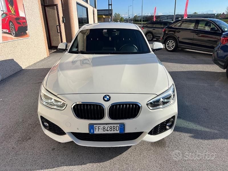 Usata BMW 118 M Sport 150 CV (110 kW) 2016 Bianco Utilitaria