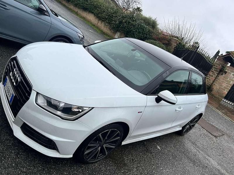 Usata Audi A1 Sportback Ambiente 90 CV (66 kW) 2017 Bianco Utilitaria