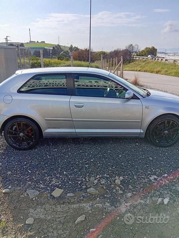 Usata Audi A3 Attraction 105 CV (77 kW) 2004 Grigio Utilitaria