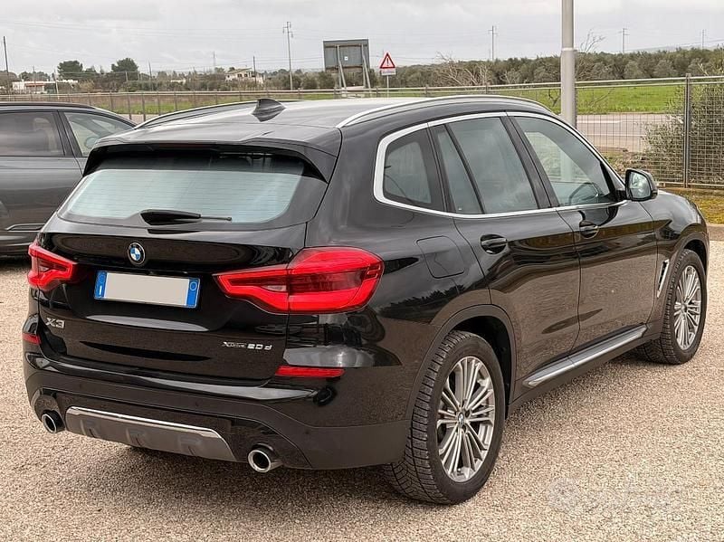 Usata BMW X3 Luxury Line 190 CV (139 kW) 2020 Nero SUV