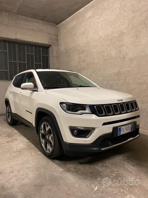 Usata Jeep Compass Limited 120 CV (88 kW) 2019 Bianco SUV