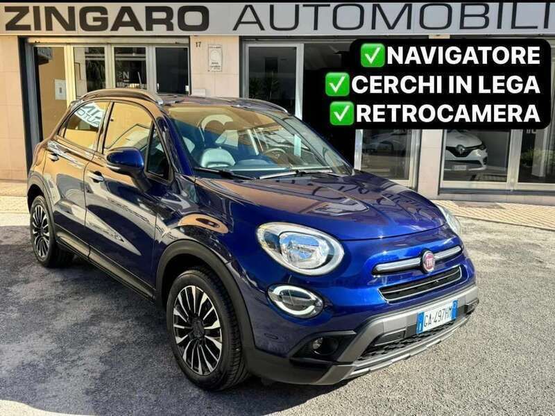 Blu/azzurro Usata 2020 Fiat 500X Cross SUV | 15.900 € (Cara) - Immagine 1/4