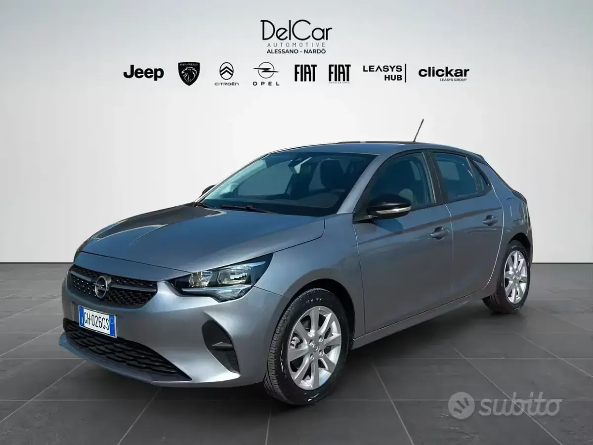Usata Opel Corsa Edition 75 CV (55 kW) 2021 Grigio Utilitaria